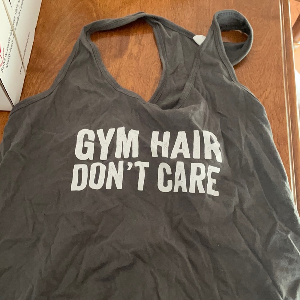 Wore twice , grey tank top